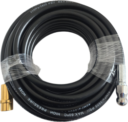 Furtun pentru curatarea tevilor de canalizare Lungime 20m Duza cu 4 orificii de pulverizare Compatibil cu aparatele Karcher K2-K7 