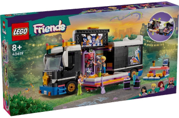 LEGO FRIENDS AUTOCAR DE TURNEU PENTRU STARURI POP 42619 