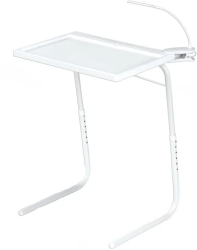 Masuta universala 6 trepte de inaltime 47-70 cm 3 unghiuri de inclinare Gonga® Alb 
