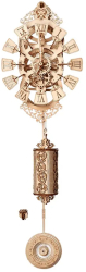 Puzzle 3D Ceas de perete Pendulum 251 piese lemn 