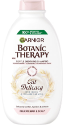 Sampon Garnier Botanic Therapy Rice Cream & Organic Oat Milk pentru par si scalp sensibil 400 ml
