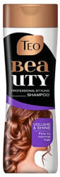 Sampon pentru Par cu Fir Subtire si Par Normal Teo Beauty Volume & Shine 350 ml 
