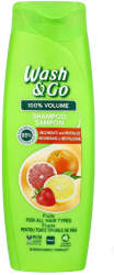 Sampon regenerant si revitalizant pentru toate tipurile de par Wash&Go Fructe 360 ml 