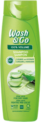 Sampon Wash&Go cu extract de Aloe Vera 360 ml 