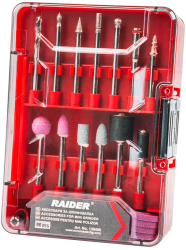 Set 96 accesorii pentru minipolizor drept Raide 138406 