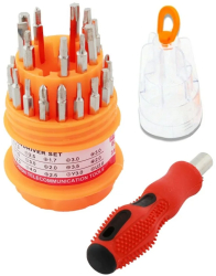 Set de surubelnite Torx profesionale 31 in 1 Gonga® Portocaliu 