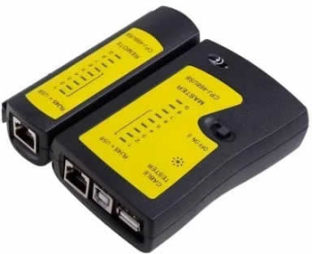 Tester Cablu retea RJ45 internet + USB UTP FTP baterie inclusa 
