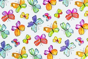 Autocolant camera copii d-c-fix Papillon model fluturi multicolor 45cmx2m 