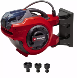 Tambur automat pentru furtun de gradina Einhell GE-HR 18/30 WH Li-Solo 18 V tambur automat rotire la 180° fara acumulator/incarcator/furtun