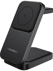 Incarcator magnetic 3in1 pentru iPhone Apple Watch Air Pods 15W CHOETECH 