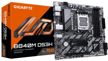 Placa de baza Gigabyte B840M DS3H AM5 4xDDR5 2xPCIE16 Micro-ATX