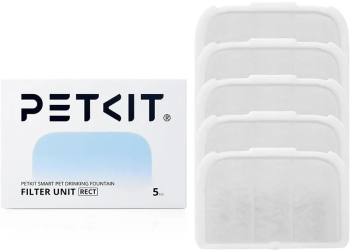 Set 5 filtre pentru fantana Eversweet Max Petkit Bumbac Alb 