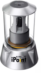 Ascutitoare electrica de creioane rotunde triunghiulare si hexagonale 6-8 mm Gonga® Gri 
