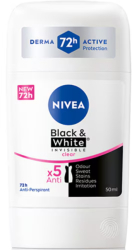 Deodorant Stick pentru femei Black&White Clear 50 ml