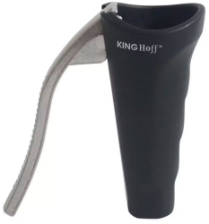 Spargator de nuci Kinghoff KH 1737 Pentru diferite dimensiuni Maner confortabil Negru 