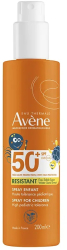 Spray hidratant rezistent la apa cu protectie solara foarte ridicata pentru bebelusi si copii Avene Solaire Haute Protection SPF50+ 200 ml 