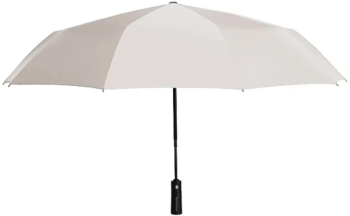 Umbrela automata eleganta impermeabila diametru 98 cm Gonga® Crem 