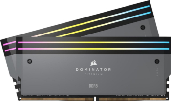 Kit Memorie Corsair Dominator Titanium RGB Intel XMP 3.0 96 GB DDR5-6800 MHz CL40 Dual Channel 