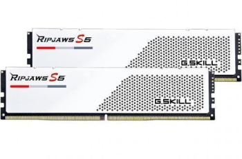 Kit Memorie G.Skill Ripjaws S5 White 96GB DDR5-5200MHz CL40 Dual Channel 