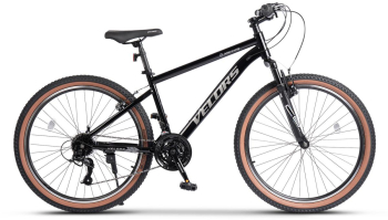 Bicicleta MTB Velors Mercury V26301G 26 Negru/Gri 