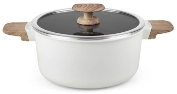 Cratita cu capac Cooking by Heinner Wild Stone aluminiu 20x9.5cm 2.5L 