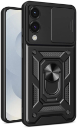 Husa pentru Samsung Galaxy S25 Edge - Techsuit CamShield Series - Black 