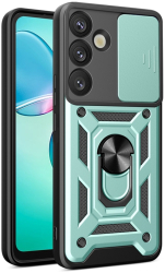 Husa pentru Samsung Galaxy S25 Plus - Techsuit CamShield Series - Green 