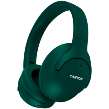 Casti cu microfon Canyon OnRiff 10 Bluetooth3.5mm jack Green 