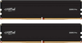 Kit Memorie Crucial Pro CP2K64G56C46U5 Intel XPM 3.0/AMD EXPO 128 GB DDR5-5600 MHz CL 46 Dual Channel 