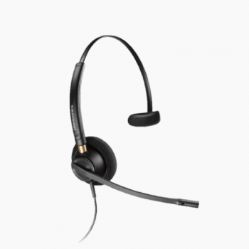 Casca cu microfon Poly by HP EncorePro HW510 QD Black 