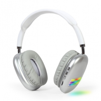 Casti cu microfon Gembird BHP-LED-02-W Bluetooth White 