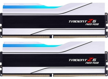 Kit Memorie G.Skill Trident Z5 Neo RGB White AMD EXPO 64GB DDR5-6000MHz CL30 Dual Channel 