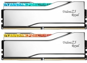 Kit Memorie G.Skill Trident Z5 Royal Intel XMP 3.0 RGB LED 32GB DDR5-7200MHz CL32 Dual Channel 