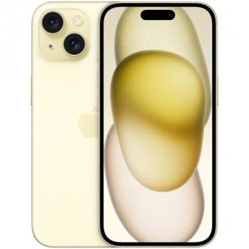 iPhone 15 5G 128GB 6GB Dual SIM hybrid Yellow