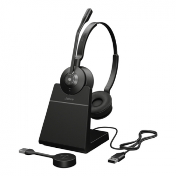 Casti cu microfon Jabra Engage 55 SE Stereo Microsoft Teams DECT Wireless/USB-A Black 