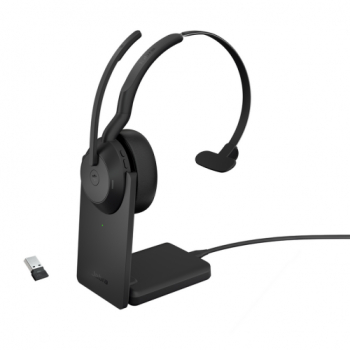 Casca cu microfon Jabra Evolve2 55 Mono Microsoft Teams Bluetooth/USB-A Black 
