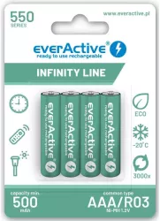 Acumulatori Ni-MH AAA R03 550mAh 4buc everActive 4x EVBHRL03-550 