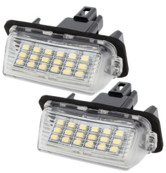 Set Lampi Numar Led Toyota Corolla Auris Avensis Prius Yaris 