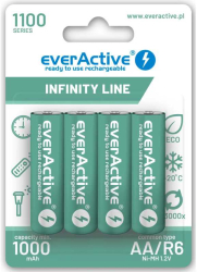 Acumulatori Ni-MH AA R6 1100mAh 4buc everActive 4x EVBHRL6-1100 