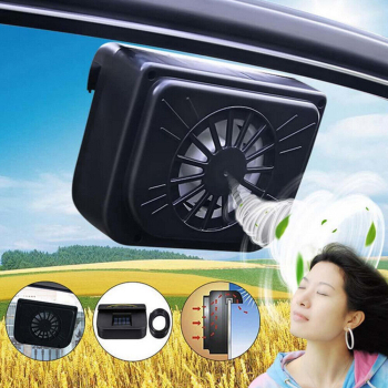 Ventilator auto cu panou solar AG166C 