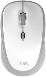 Mouse Optic Trust Yvi+ USB Wireless/Bluetooth White 