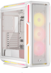 Carcasa Corsair iCUE 5000T LX RGB Midi TG White Fara Sursa 