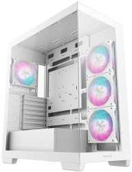 Carcasa DeepCool CG580 4F WH sticla securizata RGB alb 437x235x501mm 