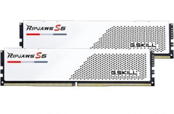 Kit Memorie G.Skill Ripjaws S5 XMP 3.0 White 64GB DDR5-5200Mhz CL36 Dual Channel 