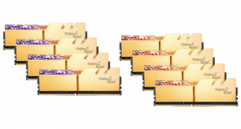 Kit Memorie G.Skill Trident Z Royal Series 64GB DDR4-3600MHz CL14 Quad Channel 
