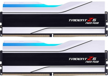 Kit Memorie G.Skill Trident Z5 Neo RGB White AMD EXPO 32GB DDR5-6000MHz CL30 Dual Channel 
