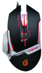 Mouse Optic Conceptronic DJEBBEL02B USB-A Black-Silver 