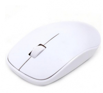 Mouse Optic Omega OM0420WW USB Wireless White 