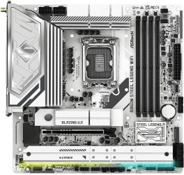 Placa de baza ASRock B860M STEEL LEGEND WIFI LGA1851 4xDDR5 256GB Micro-ATX RGB 
