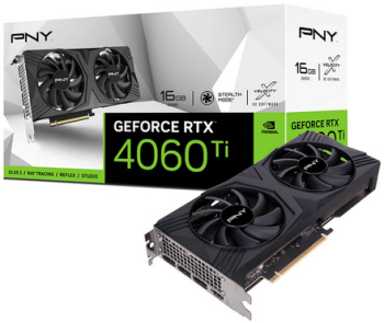 Placa video PNY nVidia GeForce RTX 4060 Ti VERTO Dual Fan 8GB GDDR6 128bit 